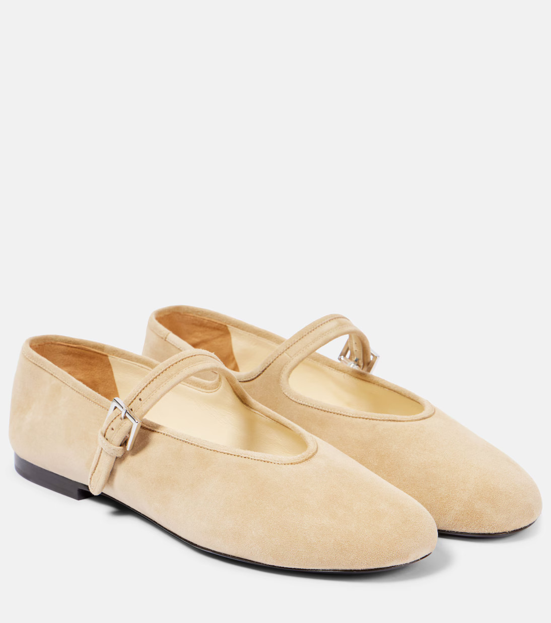 Suede Mary Jane flats | Mytheresa (US/CA)