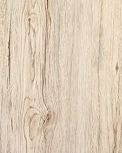 Lativo Wood Contact Paper Wood Grain Contact Paper for Cabinets Light Wood Contact Paper for Countertops Self-Adhesive Wallpaper Waterproof Wallpaper Vinyl 15.7“×393” | Amazon (US)