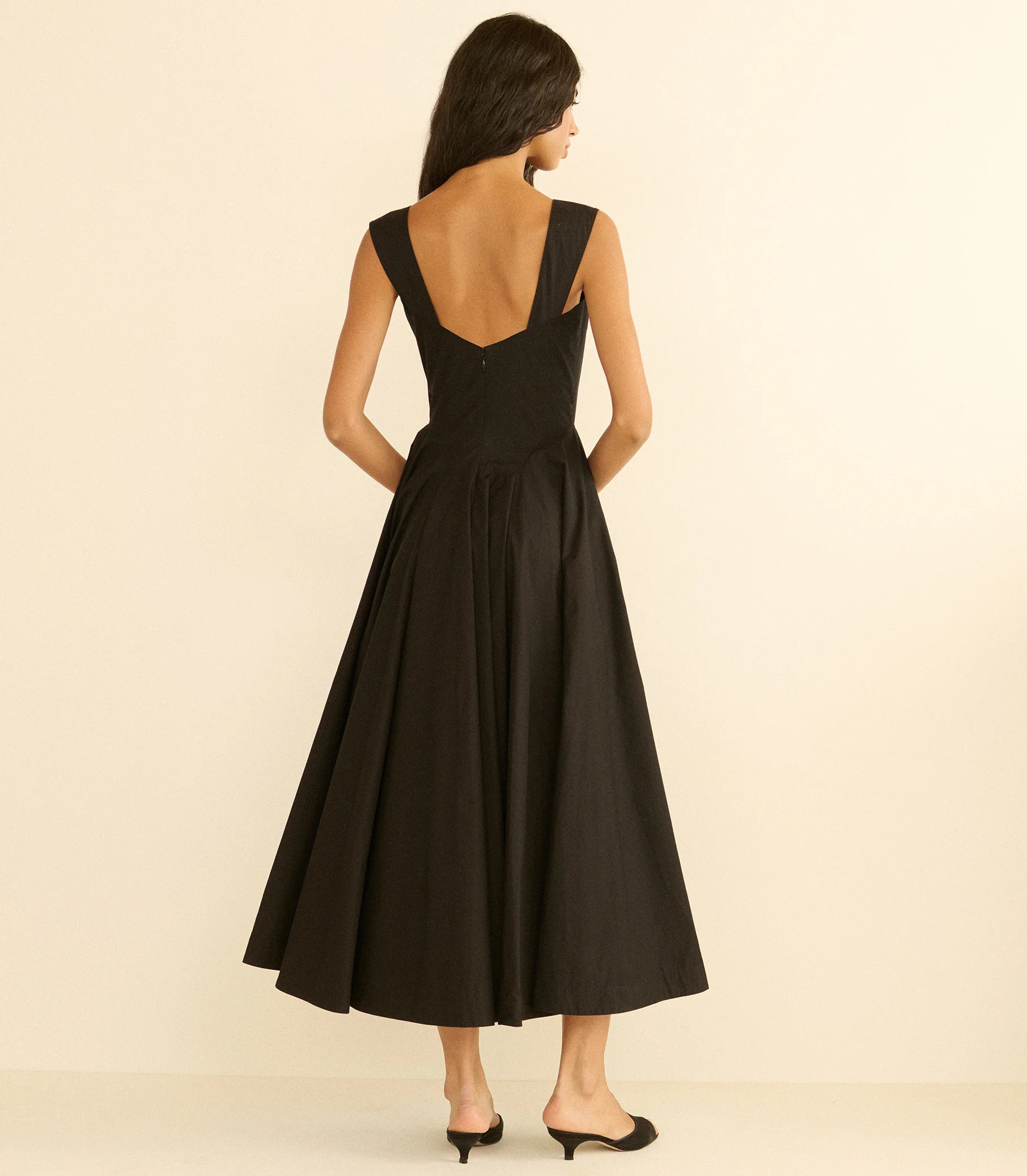Rivi\u00e8re Dress - Black | D\u00d4EN | DOEN