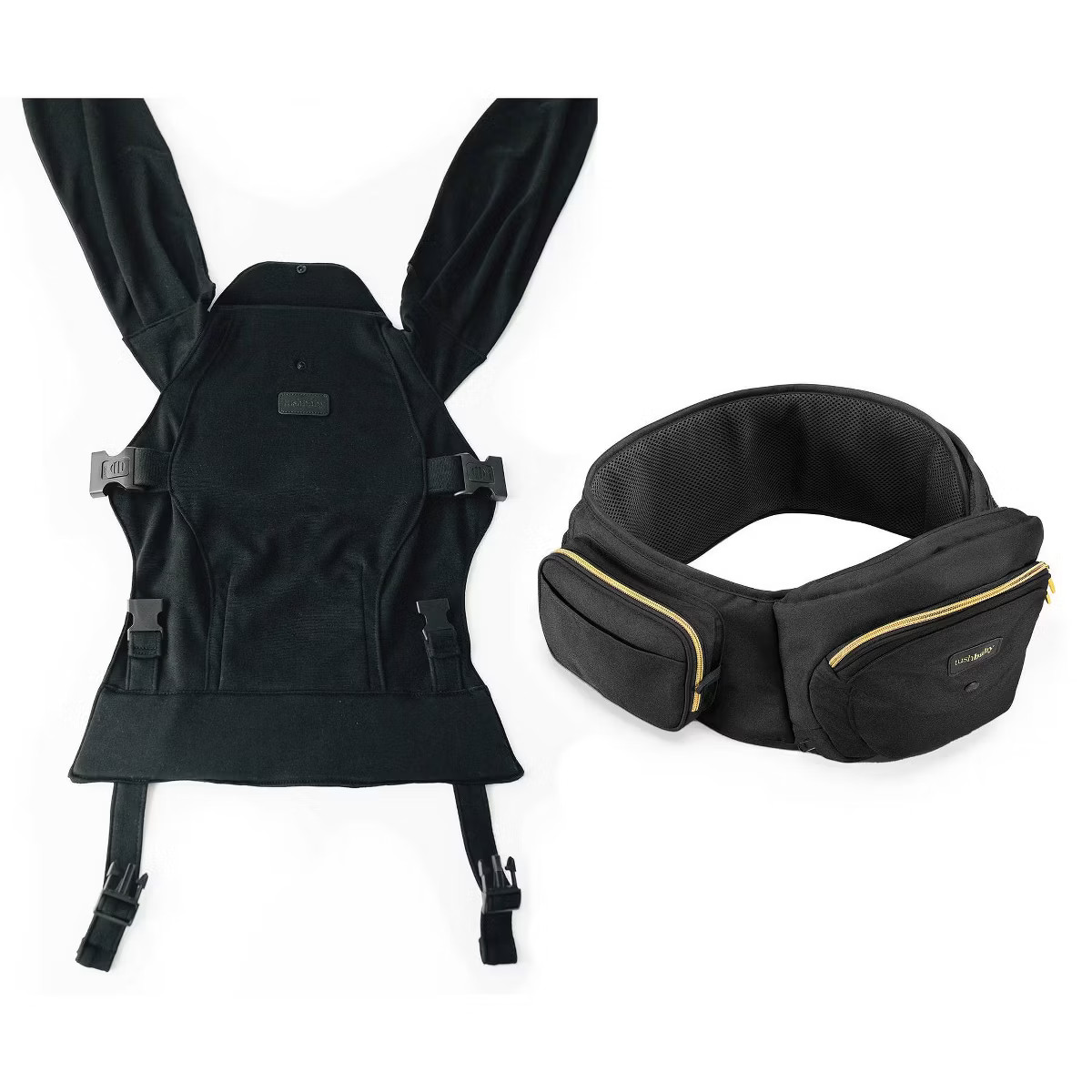 Tushbaby Hipseat and Snug Combo Pack - Gold and Black | Target