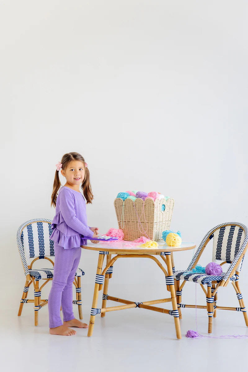 Long Sleeve Love You Back Top (Quilted) - Palisades Purple | The Beaufort Bonnet Company