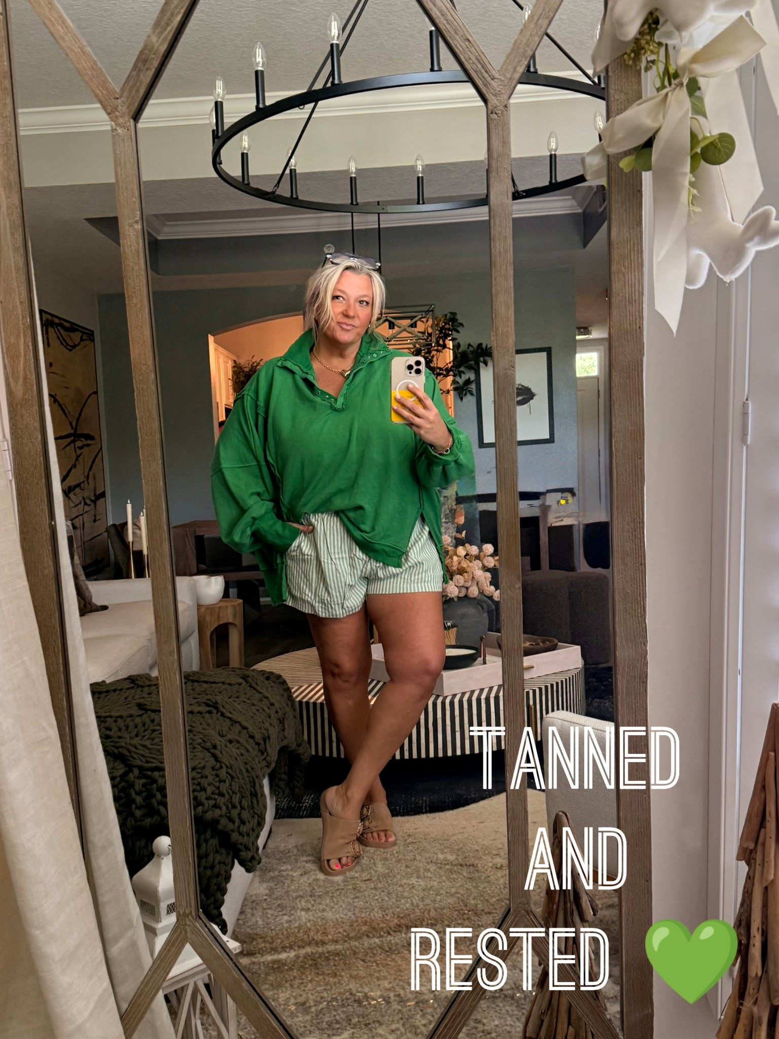 When he knows what you need before you do!   Tanned thanks to @Peta Jane Beauty, got to sleep in and he took care of the boys.   And a casual perfect comfy outfit for a day for cooking, baking, drinking and enjoying it all!   

#LTKselfcare #LTKootd #LTKdayinmylife