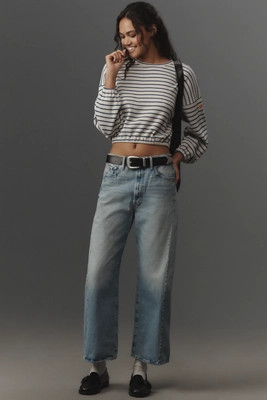 MOTHER The Half-Pipe High-Rise Taper Jeans | Anthropologie (US)