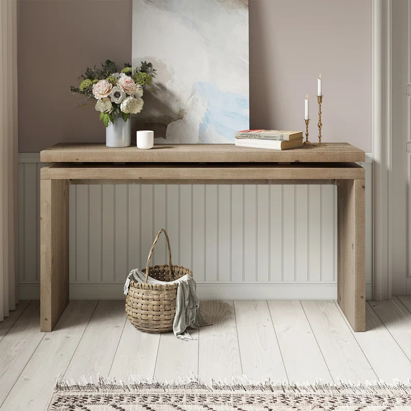 Millwood Pines Arwah 58" Console Table & Reviews | Wayfair | Wayfair North America