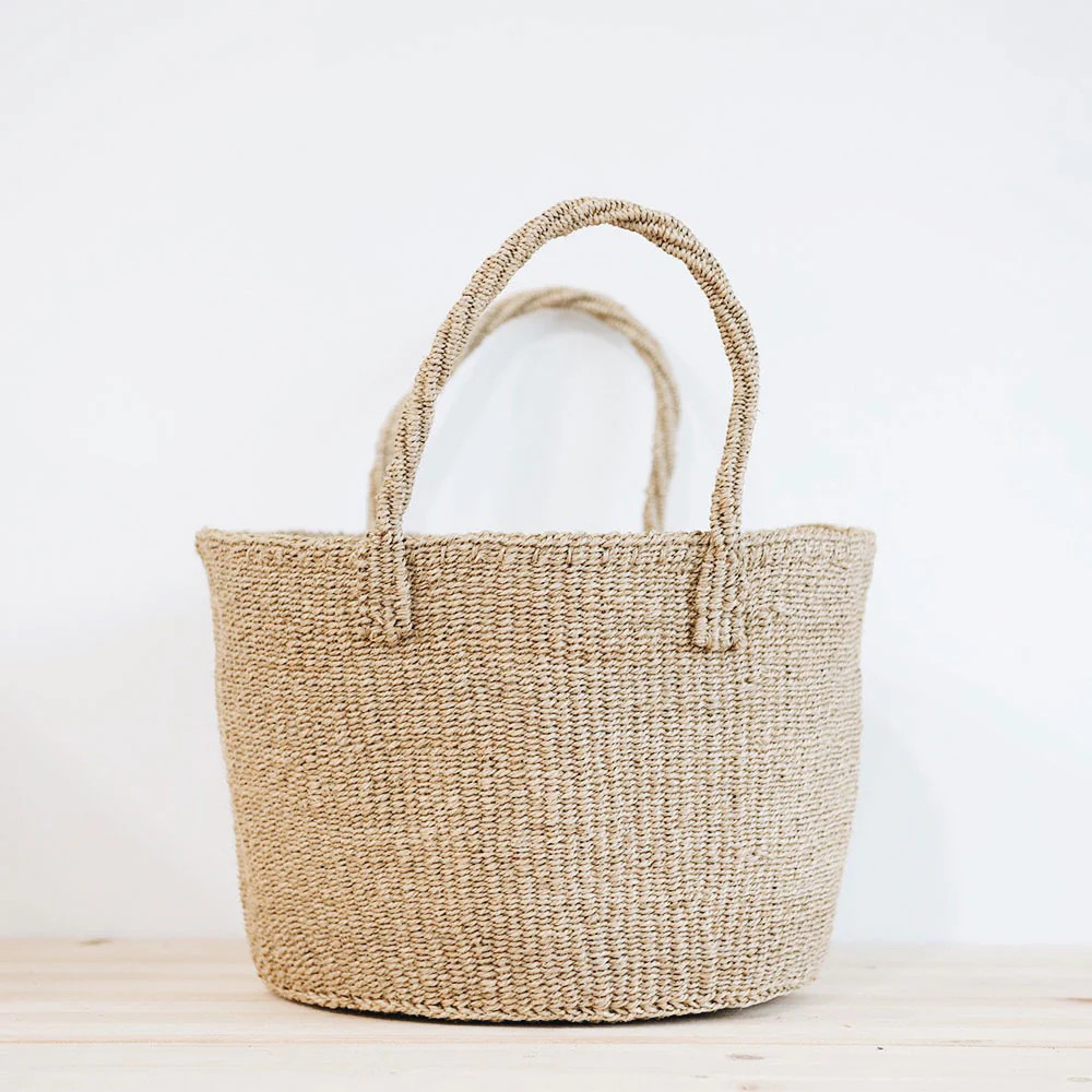 Classic Sisal Basket - Sand | Roan Iris