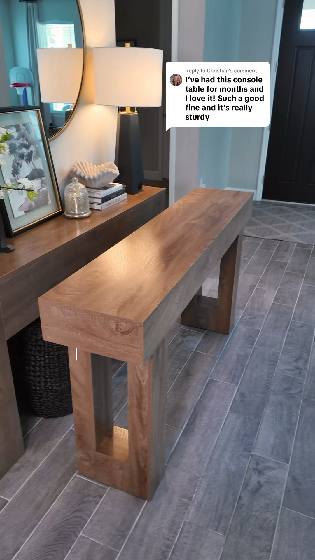 Which do you like better!? They are both so pretty! 

#entrywaytable #entryway #entrywayupgrade #entrywayinspo

#LTKHome
