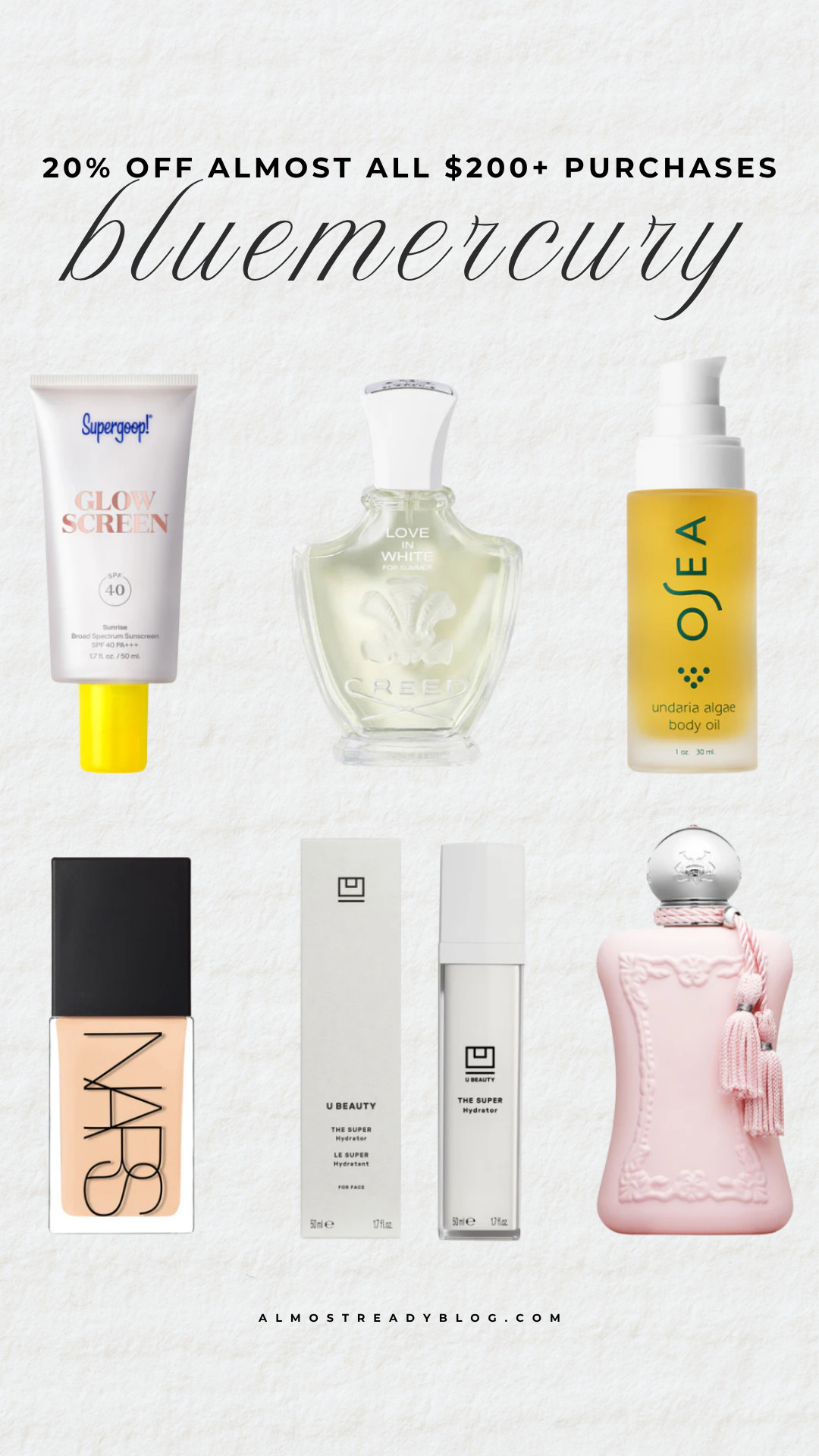 Bluemercury 20% off almost all $200+ purchases 

 

#LTKSaleAlert #LTKBeauty