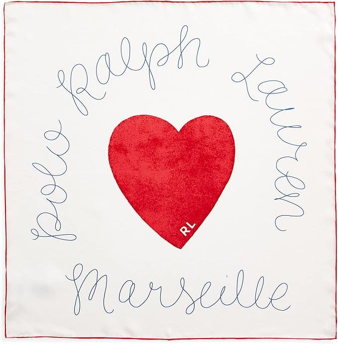 Polo Ralph Lauren Women`s Heart Silk Bandanna | Amazon (US)