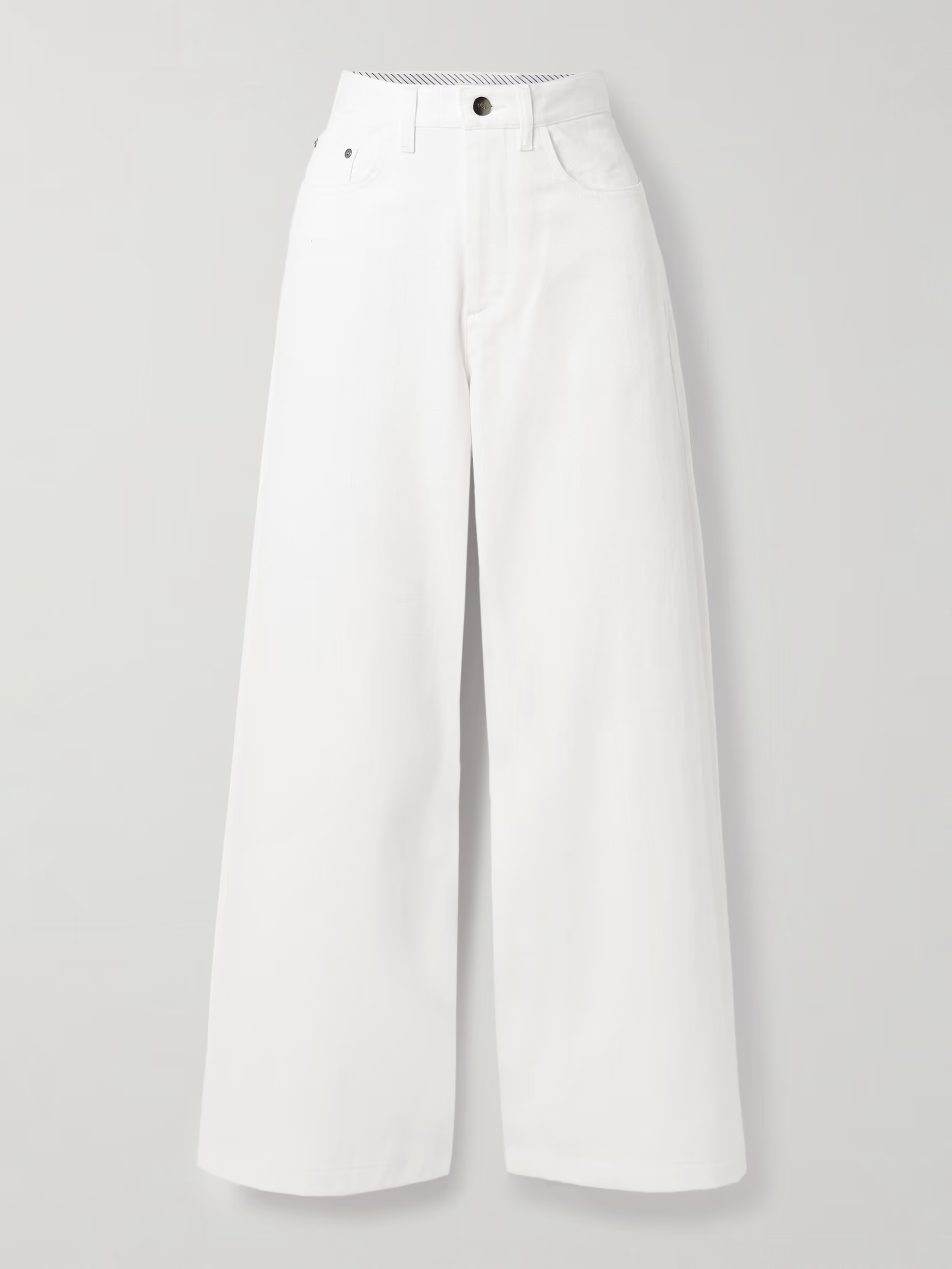 Massive organic cotton-twill wide-leg pants | NET-A-PORTER (UK & EU)