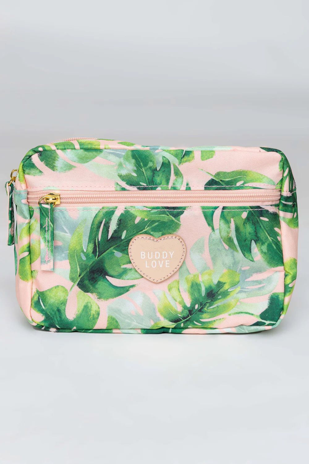 BuddyLove | Floral Cosmetic Bag - Palm | BuddyLove