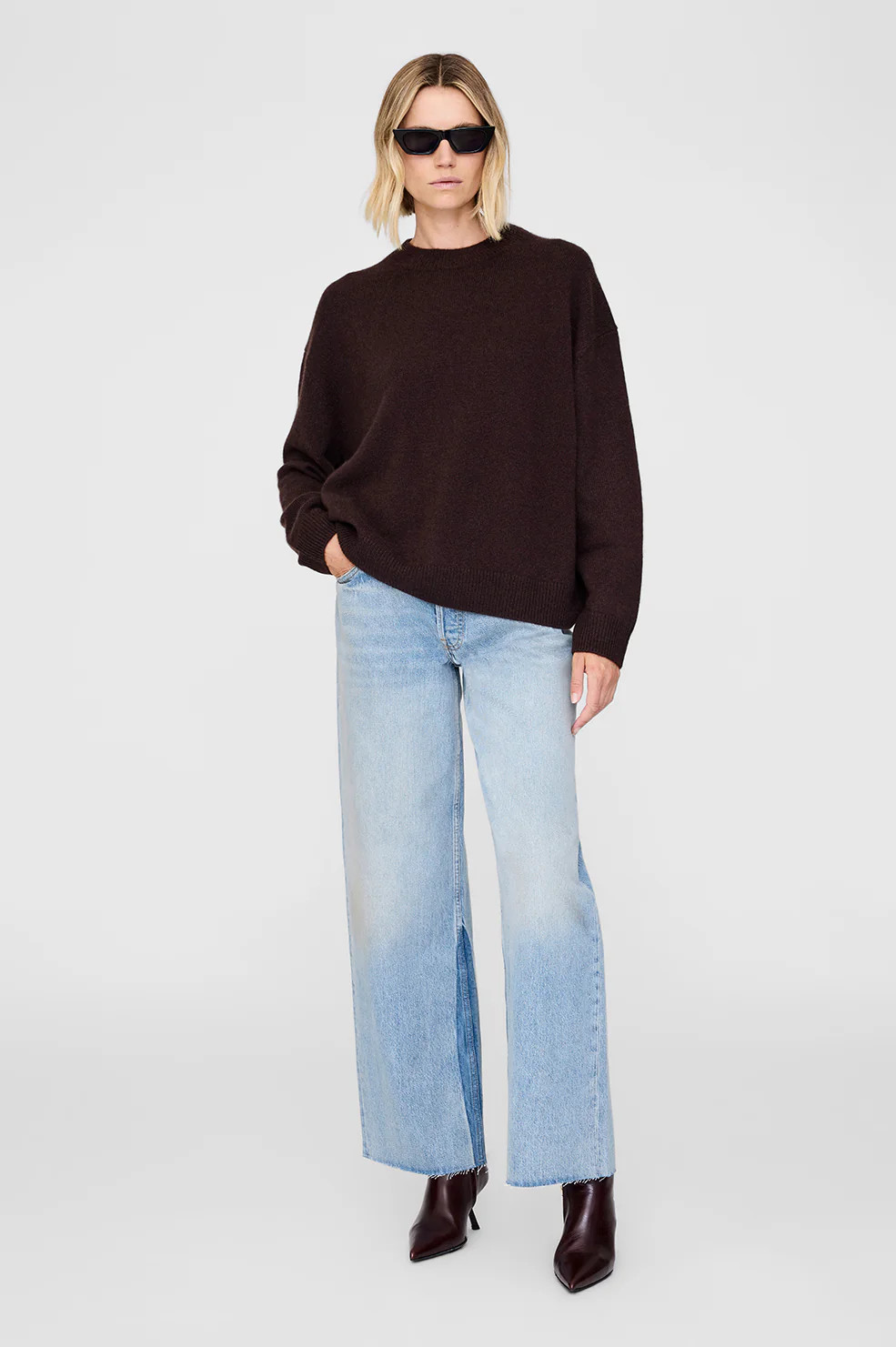 Lee Crew Sweater | Anine Bing