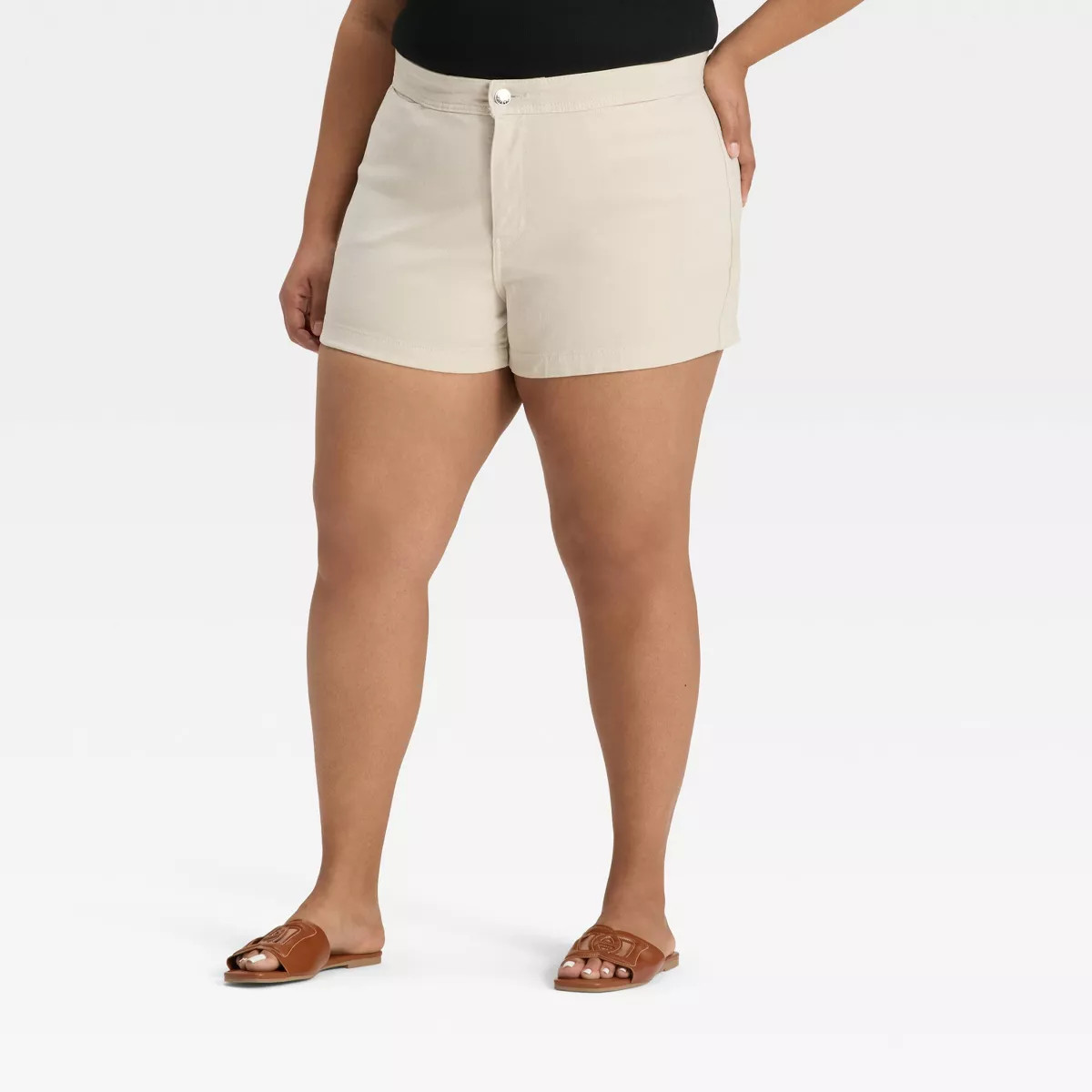 Women's High-Rise Smart Jean Shorts - Ava & Viv™ | Target