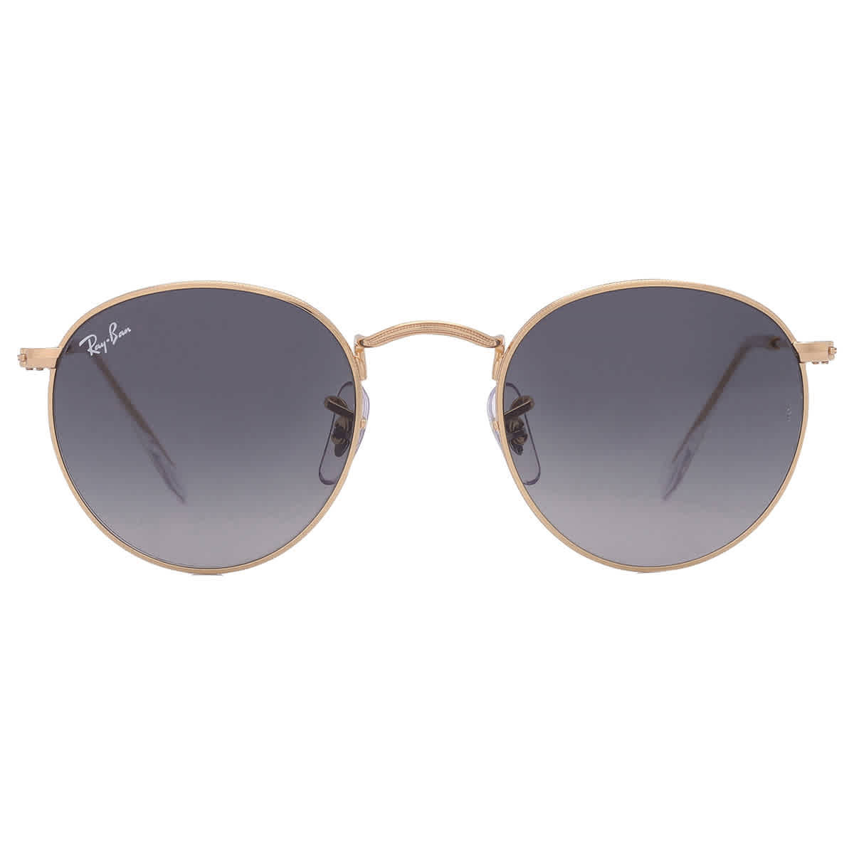 Ray Ban Round Metal Brown Gradient Unisex Sunglasses RB3447 001/71 47 | Jomashop.com & JomaDeals.com