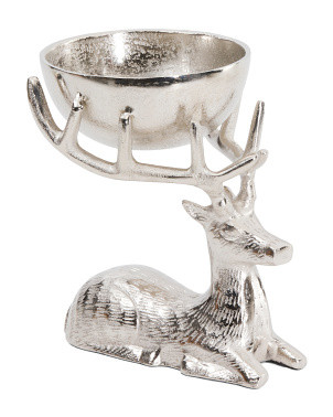 Reindeer With Bowl Decor | Pillows & Decor | Marshalls | Marshalls