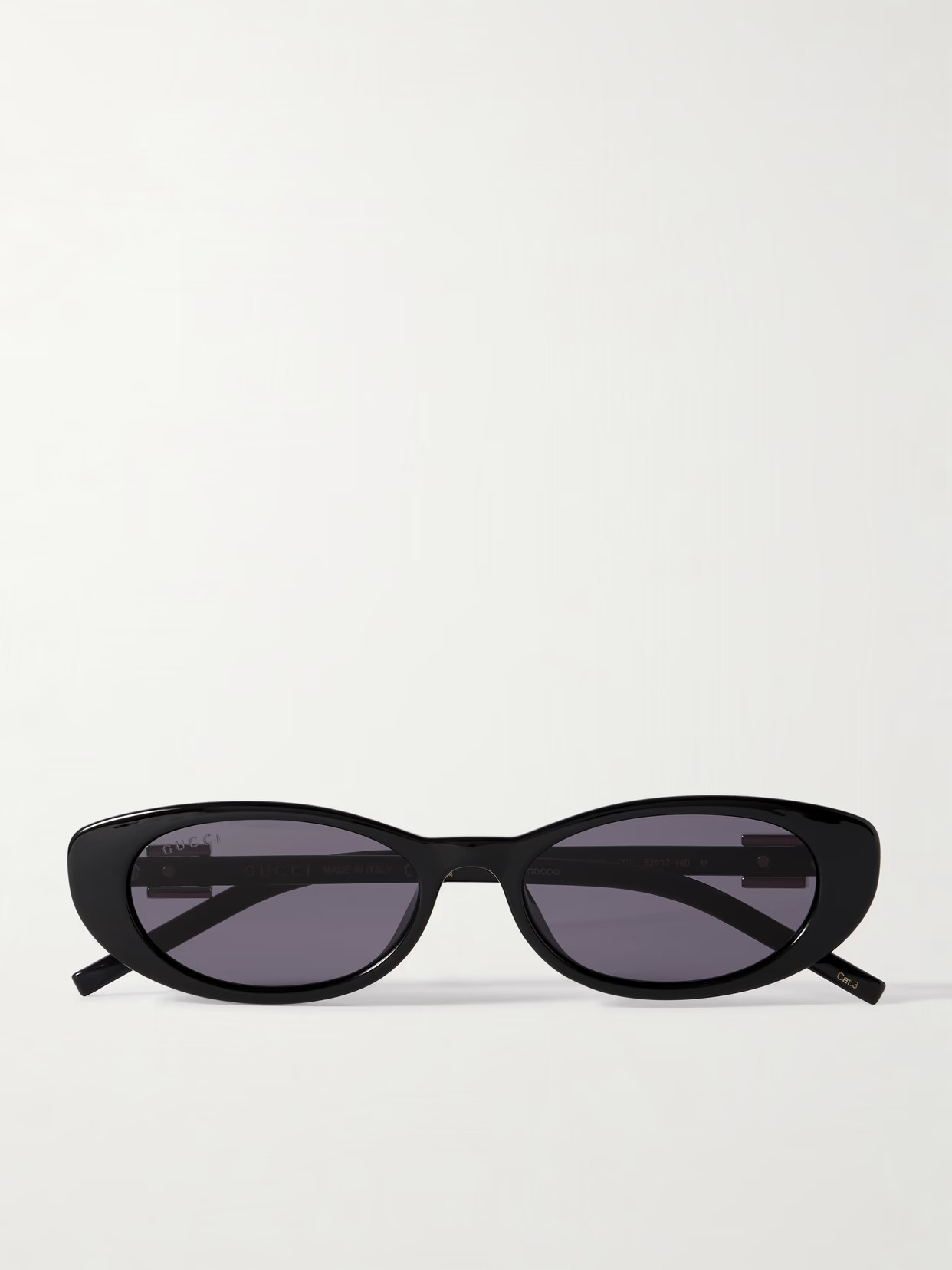 GUCCI EYEWEAR - Cat-eye Acetate Sunglasses - Black - One size | NET-A-PORTER APAC