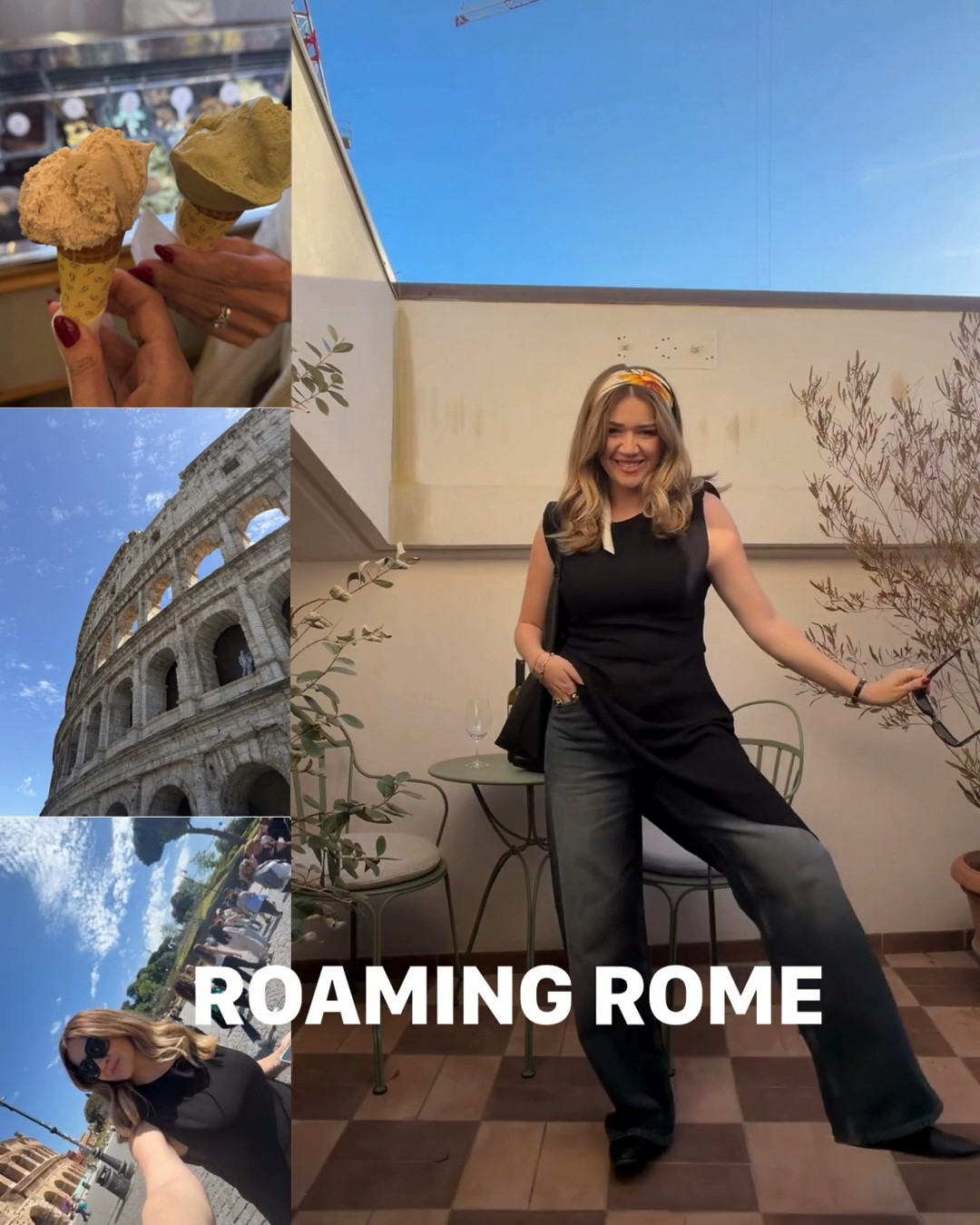 Italy, final day - Roaming around Rome 🇮🇹

Top | Zara size M
Bottoms | Zara size 6
Ballerinas | Margaux, kindly gifted by the brand (I’ve linked similar as they’re quite $$)
Bag | Amazon - I’ve had this for a few years now, such a good casual carry-all!
