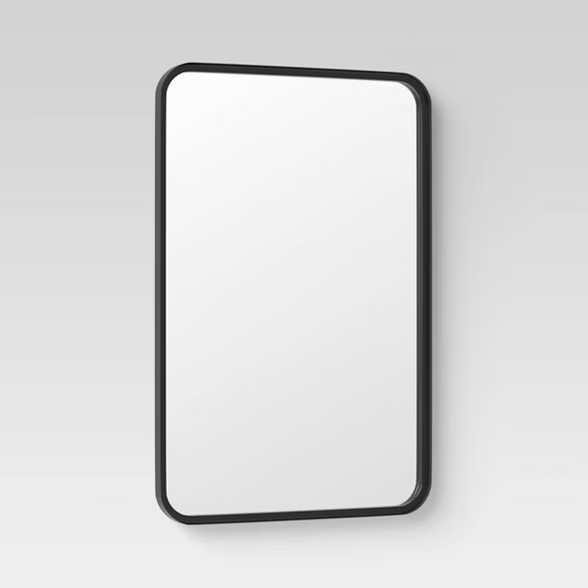 24" x 30" Rectangular Decorative Wall Mirror with Rounded Corners - Project 62™ | Target