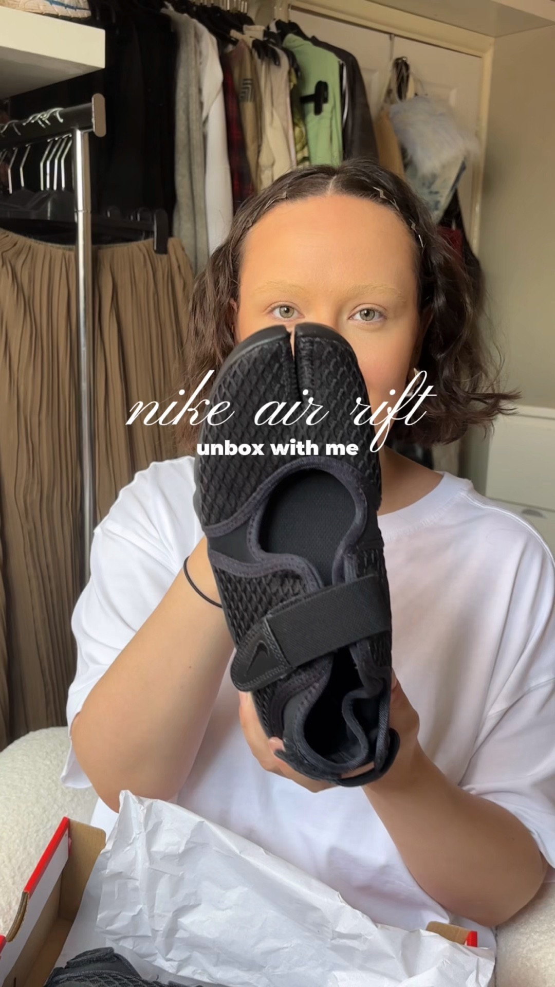 Got myself a little treat 🌿✨🫶🏼
#NikeUnboxing #UnboxingVideo
#NikeAirRift #NikeTrainers #UnboxWithMe #UnboxingASMR

#LTKuk #LTKsummer #LTKshoes