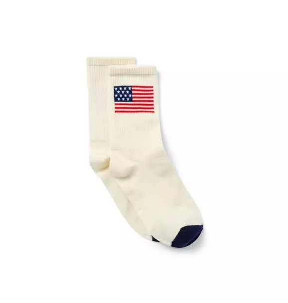 Flag Sock | Janie and Jack