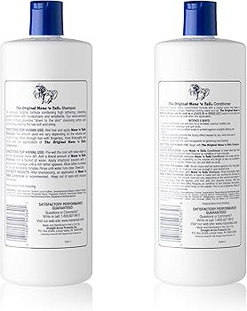 Mane 'N Tail Shampoo & Conditioner Combo Set (32 oz Each) For Horses and Humans For A "Down to th... | Amazon (US)