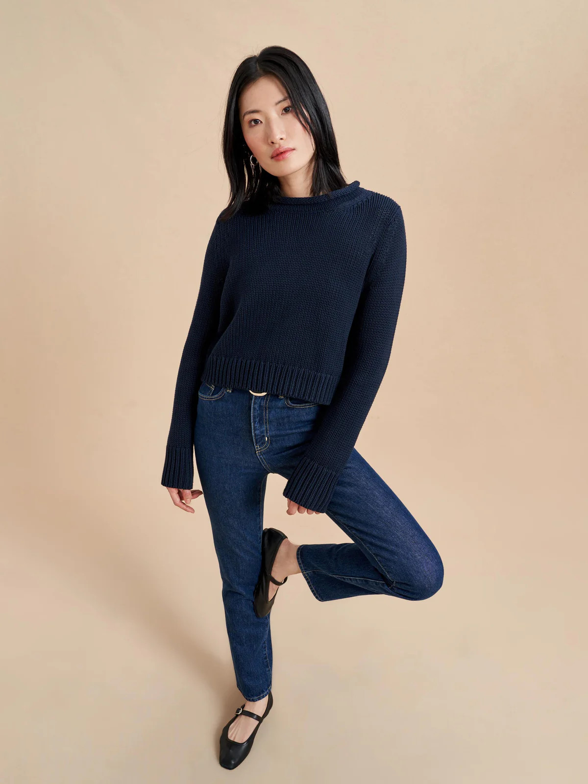 Solid Mini Marina Sweater | La Ligne NYC | La Ligne