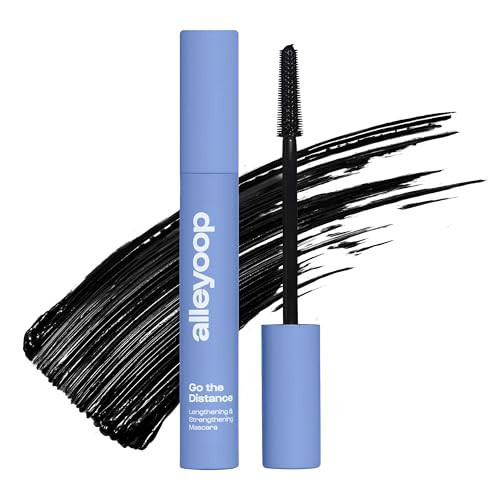 Alleyoop Tubing Mascara Black, Go the Distance - Long-Lasting & Smudge-Proof Mascara with Biotin Supports Lash Repair & Growth - Lengthens & Strengthens Lashes - Vegan & Cruelty-Free (Full, 8ml) | Amazon (US)
