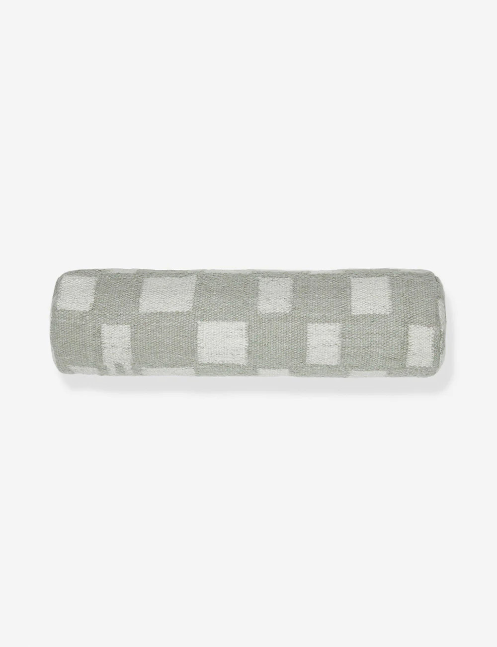 Irregular Checkerboard Bolster Pillow | Lulu and Georgia 