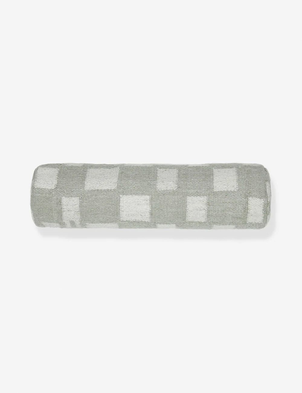Irregular Checkerboard Bolster Pillow | Lulu and Georgia 