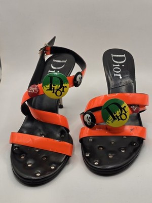CHRISTIAN DIOR shoes by John Galliano Neon Rasta | eBay US
