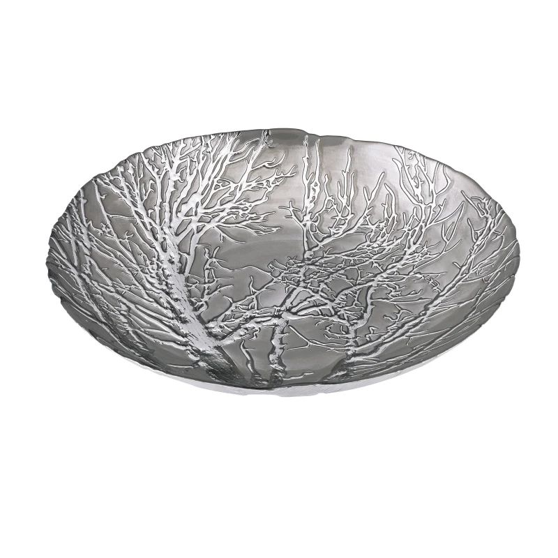 IMAX Home 83252 Ethereal Tree Bowl - Silver Plated | Build.com, Inc.