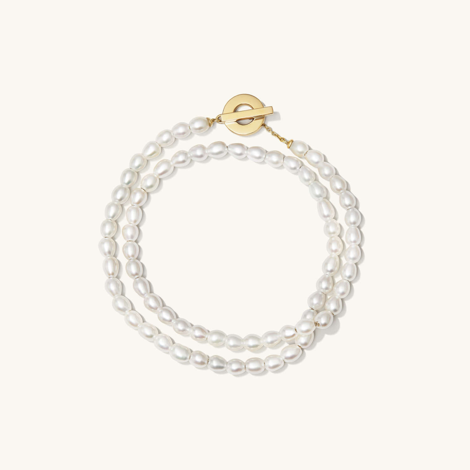 Bold Pearl Double Wrap Bracelet - $128 | Mejuri (Global)