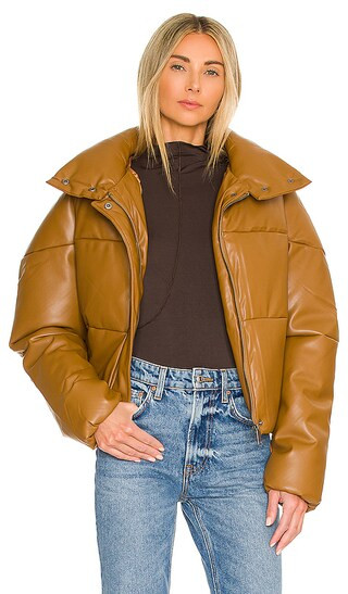 Jemma Jacket in Camel | Revolve Clothing (Global)