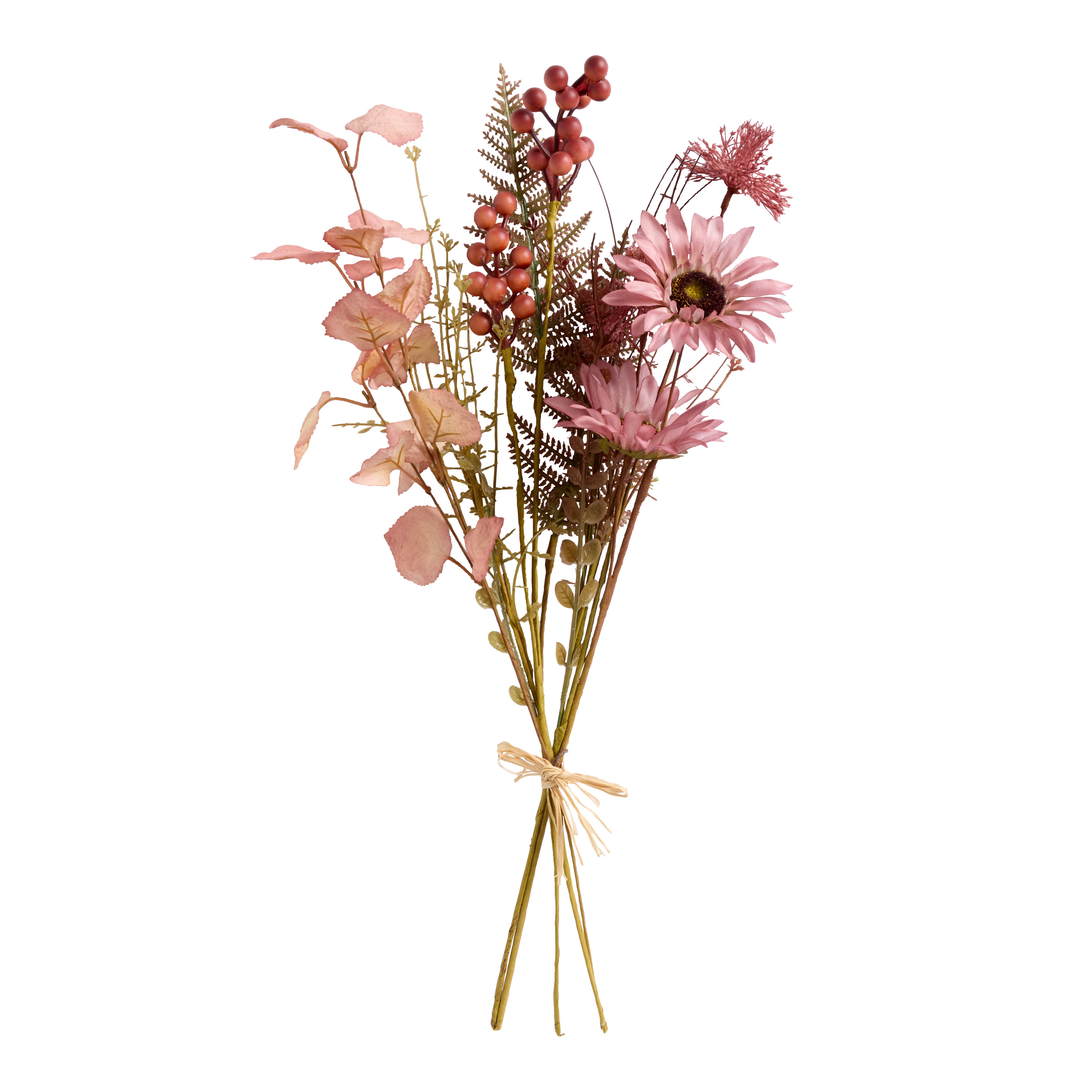 Faux Sunflower and Berries Bunch | World Market