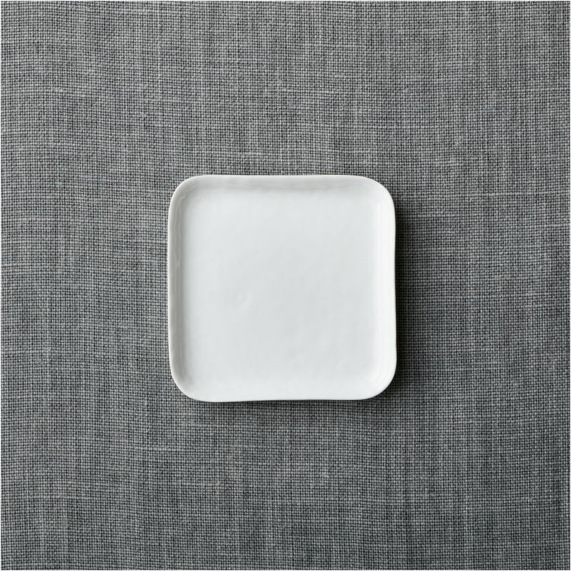 Mercer Square Appetizer Plate | Crate & Barrel