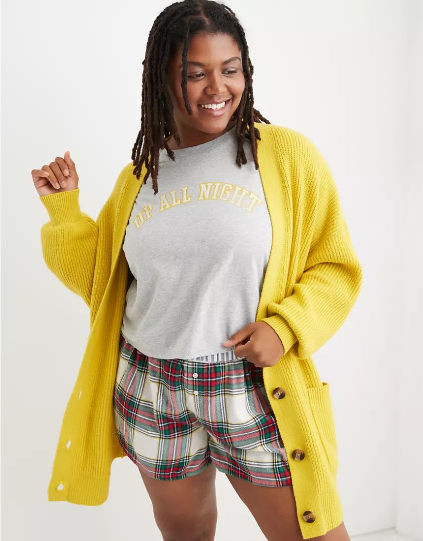 Aerie CozyUp Oversized Cardigan | American Eagle Outfitters (US & CA)