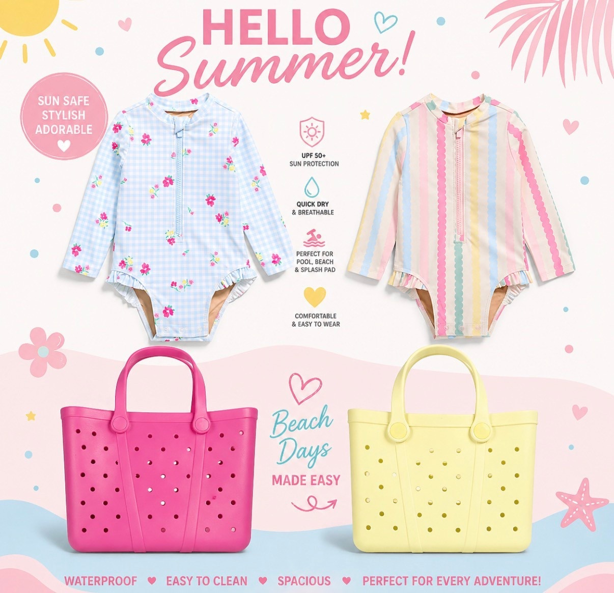 Old navy has the CUTEST bathing suits 50% off right now! Also, grab these bogg bag dupes🤩🤩

#LTKBaby #LTKSwim #LTKSaleAlert