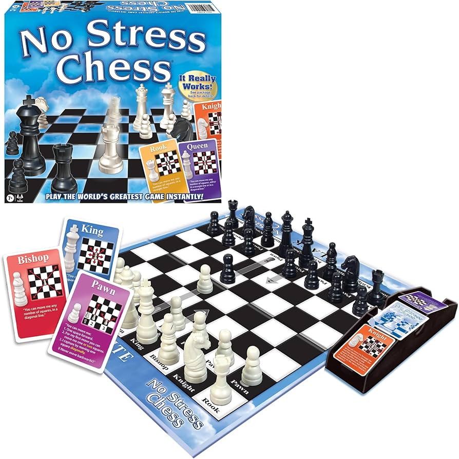 No Stress Chess by Winning Moves Games USA, Celebrating 20 Years as The Chess Teaching Game Using... | Amazon (US)