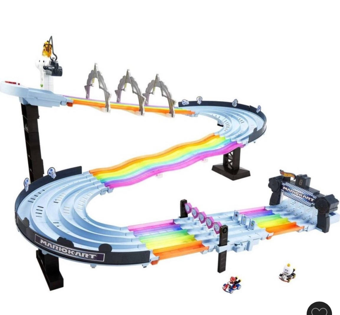 Rainbow road 
Hot wheels 
gifts for toddlers 
Gifts for kids 
Mario cart

#LTKKids #LTKHoliday #LTKGiftGuide