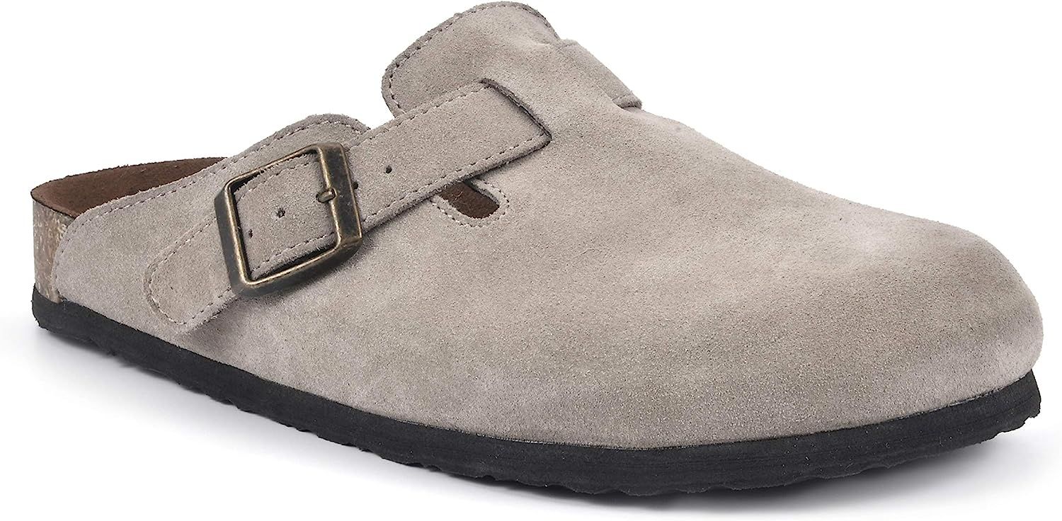 WHITE MOUNTAIN Shoes Bari Leather Footbeds Clog | Amazon (US)