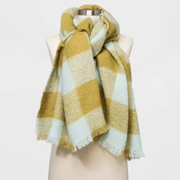 Women's Plaid Blanket Scarf - Universal Thread™ | Target