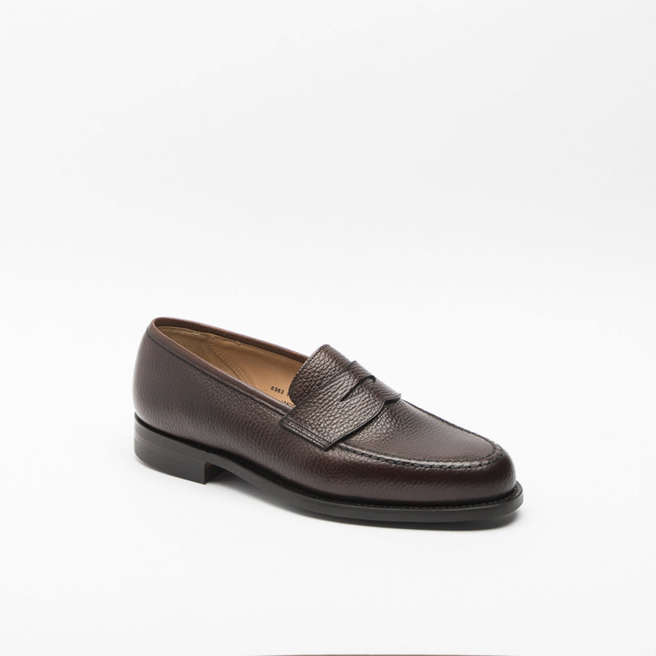 Crockett & Jones Boston Dark Brown Country Calf Penny Loafer | Italist.com US