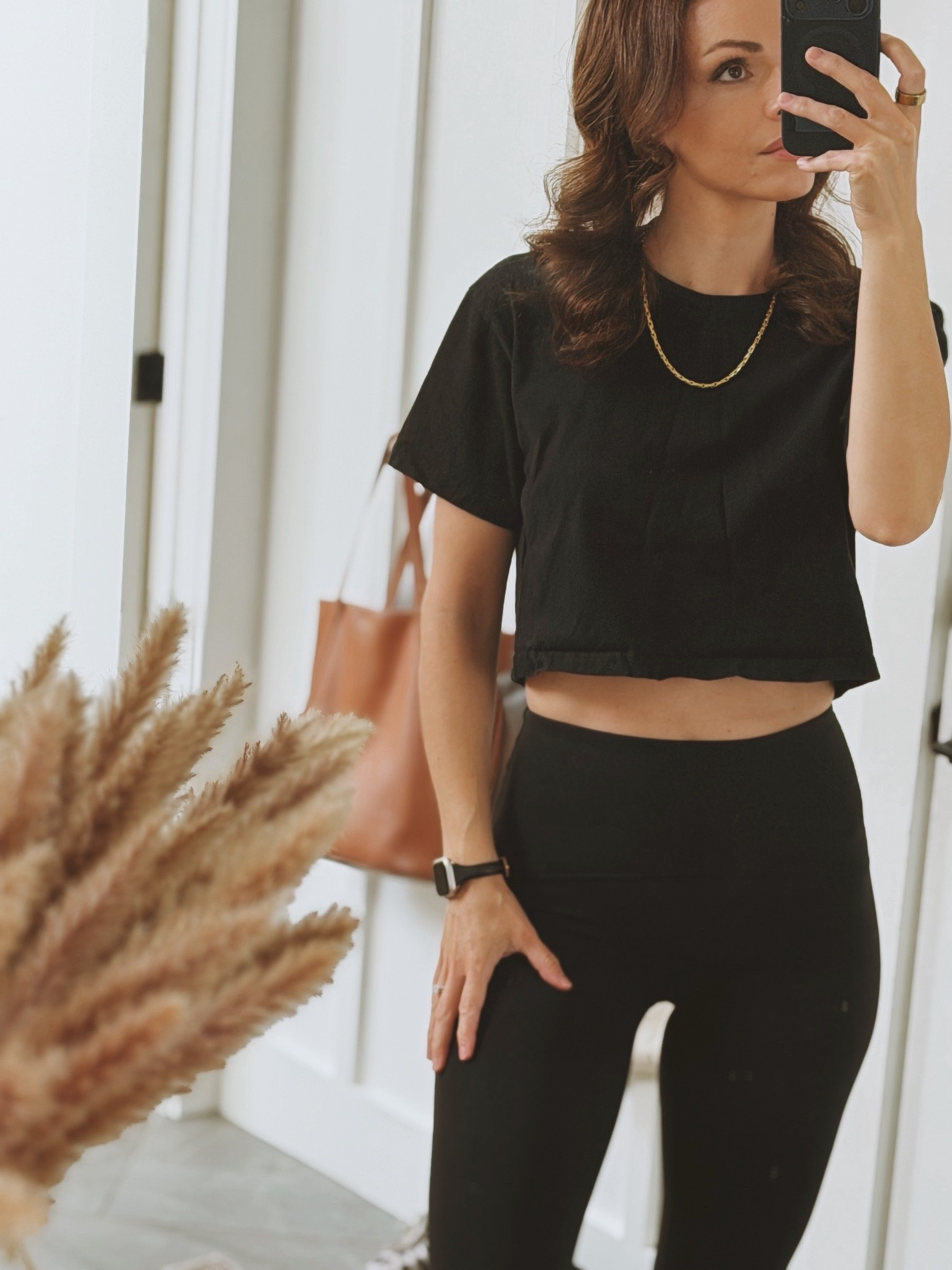 Morning walks 
Black leggings 
Black crop top

#LTKcanada #LTKfall #LTKfitness