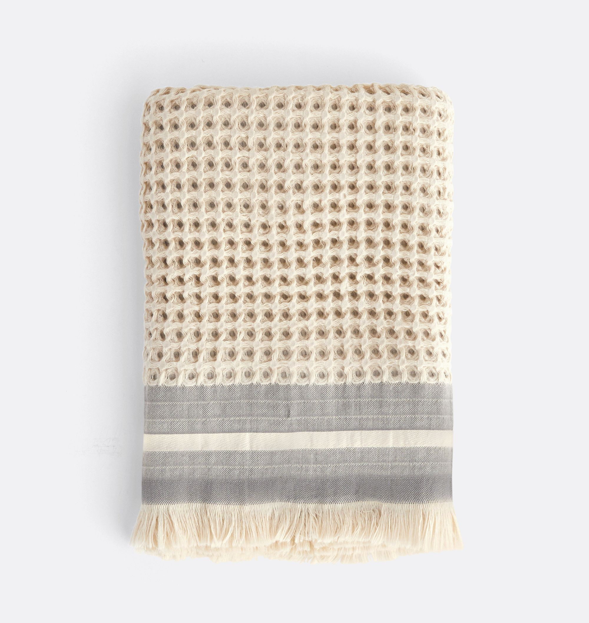 Waffle Knit Organic Cotton Towel | Rejuvenation