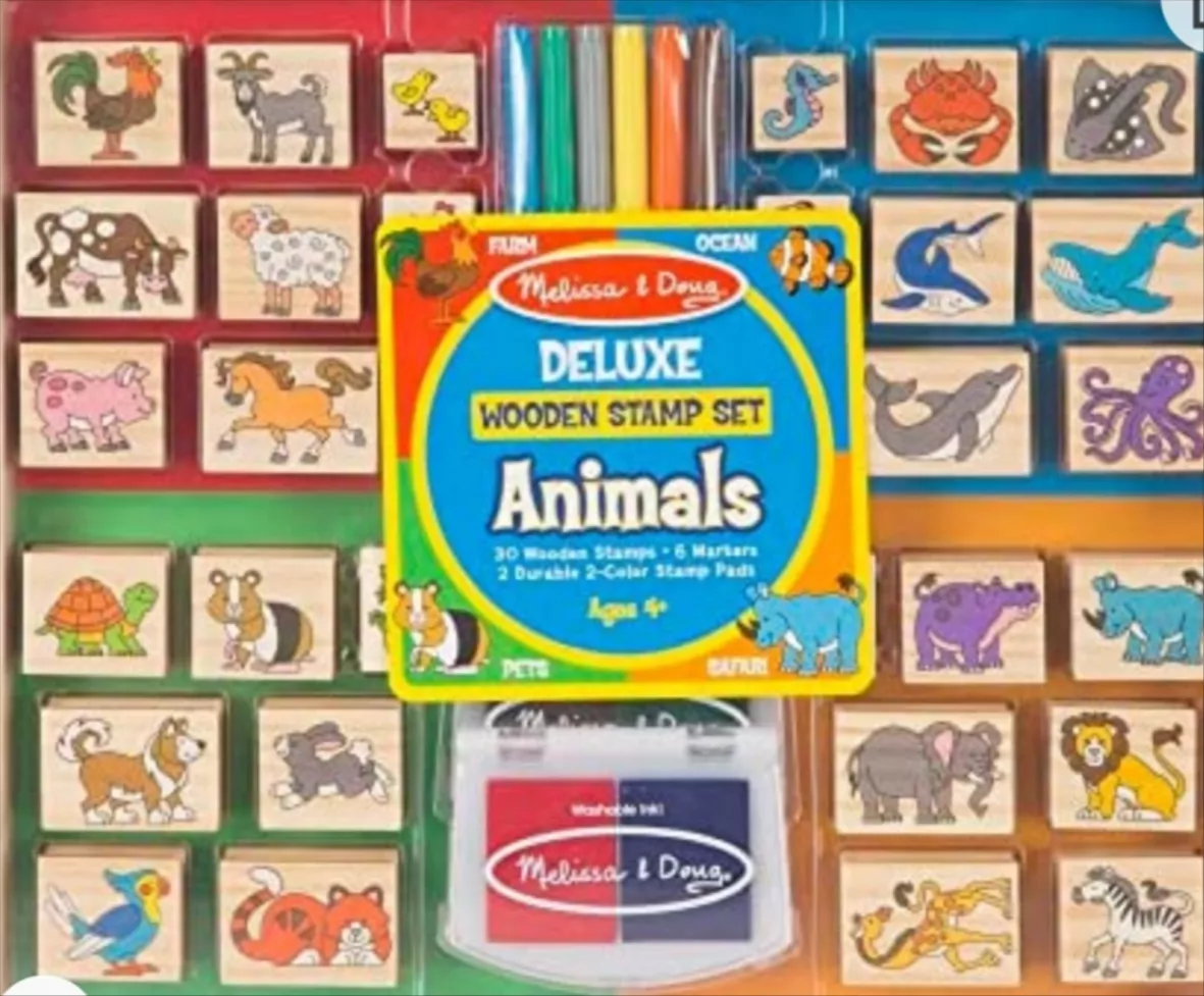 Melissa & Doug Deluxe Wooden Stamp … curated on LTK