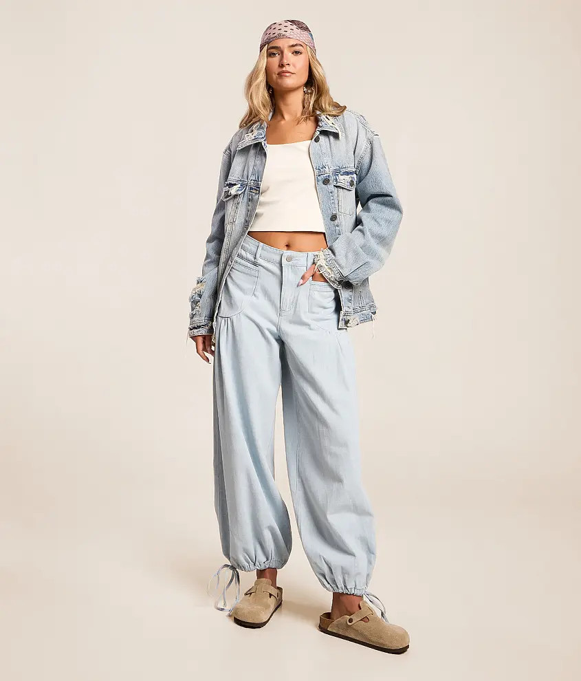 Paisley Ultra High Rise Balloon Pant | Buckle
