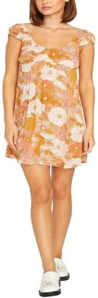 Volcom Women's Only Good Daze Cap Sleeveed Cami Dress | Amazon (US)
