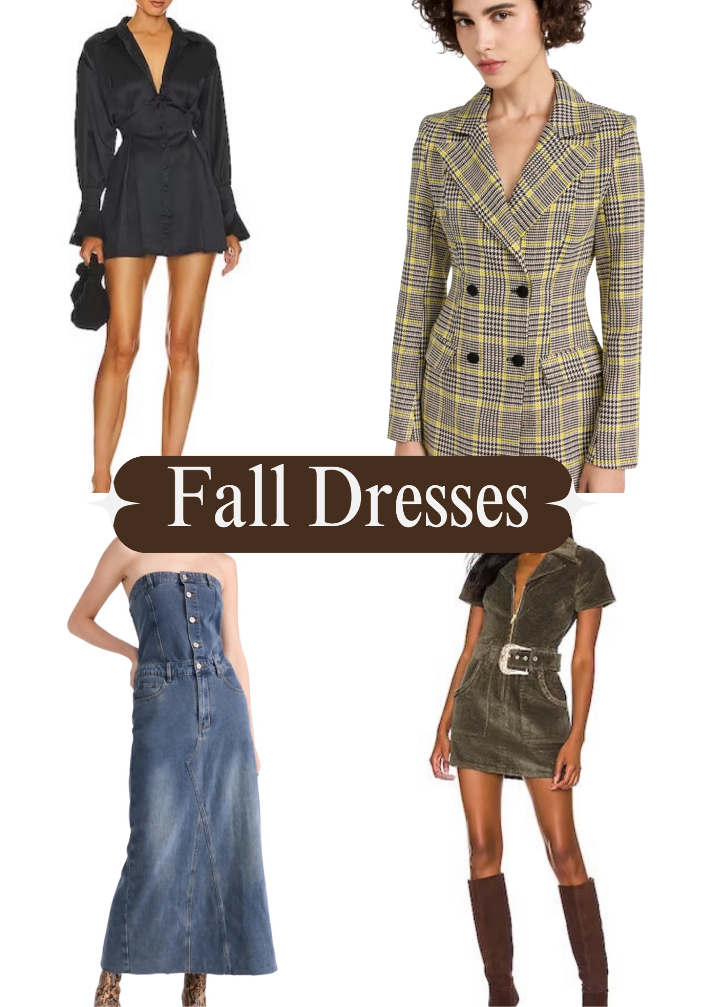 Fall Dresses 🍂

#LTKU #LTKSeasonal #LTKstyletip