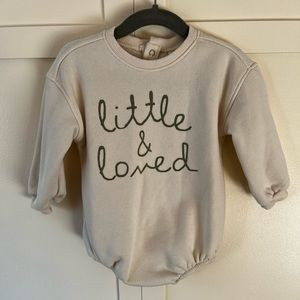 Grayson Collective Infant White Bubble Romper Little & Loved Size 12 Months | Poshmark