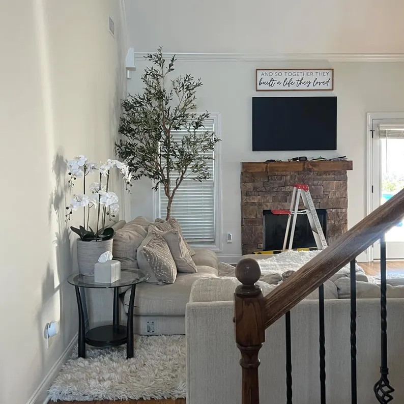 108" Olive Tree，9ft Faux Olive Tree, Artificial Olive Tree Indoor, 9' Olive Tree, Extra Large O... | Etsy (US)