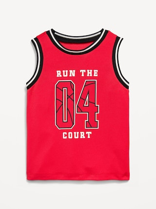 Mesh Graphic Basketball Tank Top for Toddler Boys | Old Navy (US)